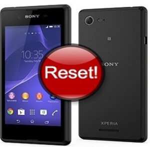 SONY Xperia E3 Resetleme Nasıl Yapılır?